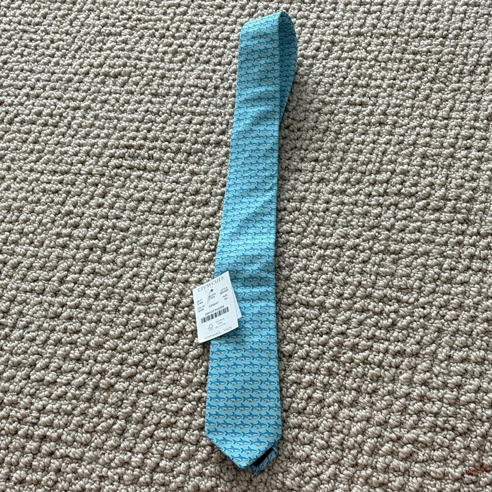 Kids Crewcuts Light Blue Shark Tie